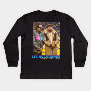 Hip-Hop Legends E-40 & Jay Z Kids Long Sleeve T-Shirt